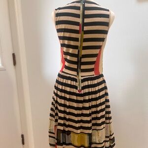 San & Soni Striped Dress Size S